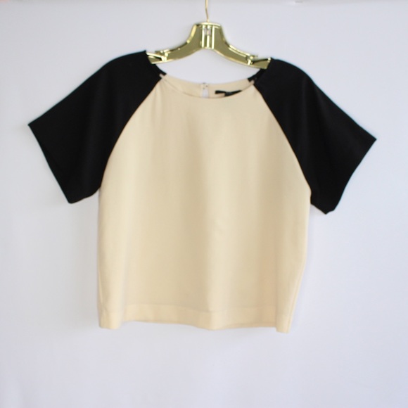 Forever 21 Tops - Colour Block Baseball Boxy Top